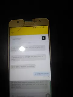 Vendo Samsung J7. Tiene Roto La Pantallá No Afecta En Nada