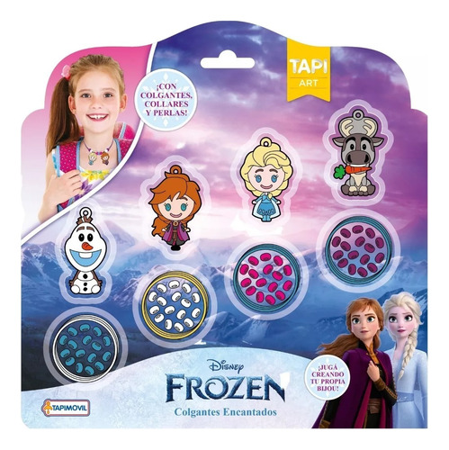 Imagen 1 de 7 de Frozen Colgantes Encantados Bijou Collares Pulseras Perlas