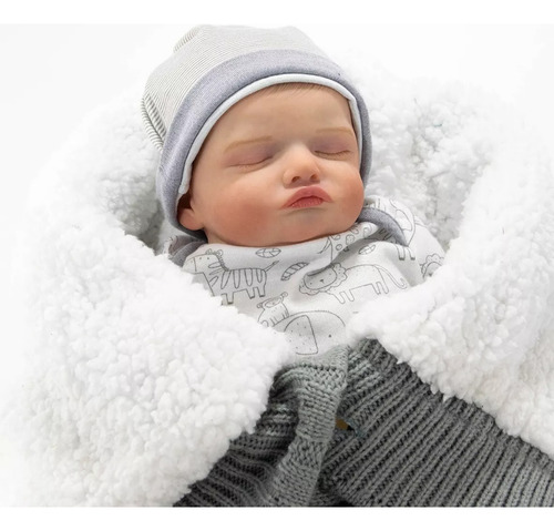 Muñeco Bebe Reborn Realista Recien Nacido 18 Pulgadas