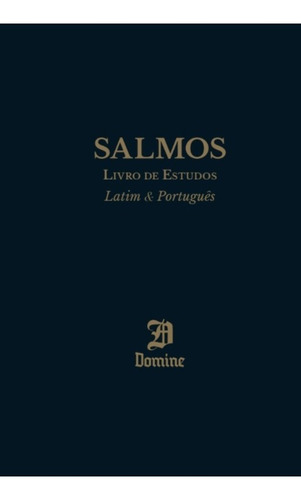 Livro Salmos , Livro De Estudos  Latim & Português