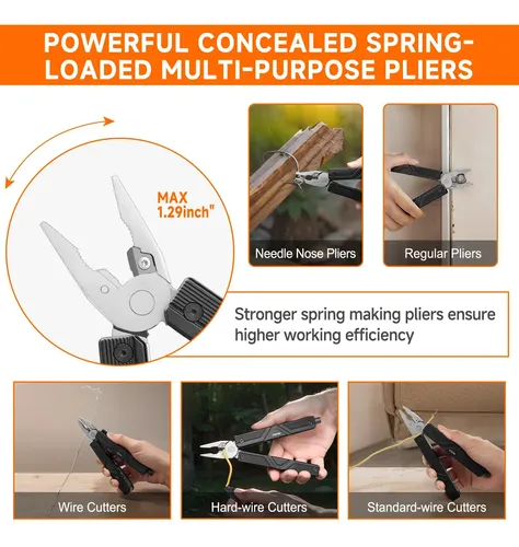 Nextool Gemini, Multi Tool, Faca Multitool Com Lâmina Eléctr