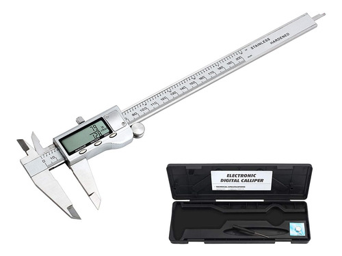 Neoteck Calibre Vernier Digital De 8 Pulgadas Acero Inoxidab