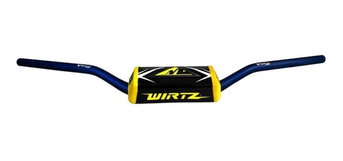 Imagen 3 de 9 de Manubrio Atv Wirtz Fatbar Universal Negro Wr5 28,6 Mm