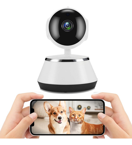 Mascota Cámara De Seguridad Wifi 360 Grados Domo Hd 720p