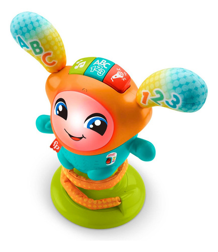 Imagen 2 de 5 de Fisher-price Dj Bouncy Salta Y Aprende Mattel Hjp93 Bestoys