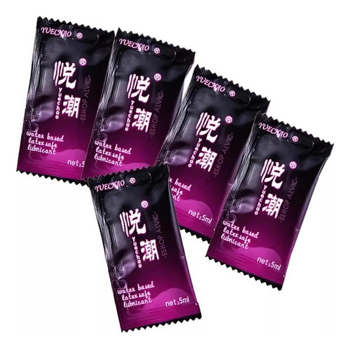 Lubricante Sexual Intimo Yuechao (5 Sachet) Base Agua