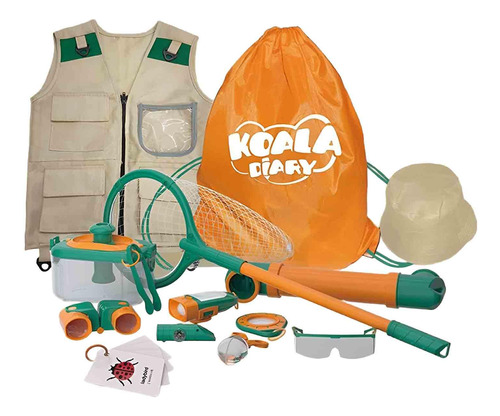 14x Kits De Explorador Para Niños, Equipo De Camping Para