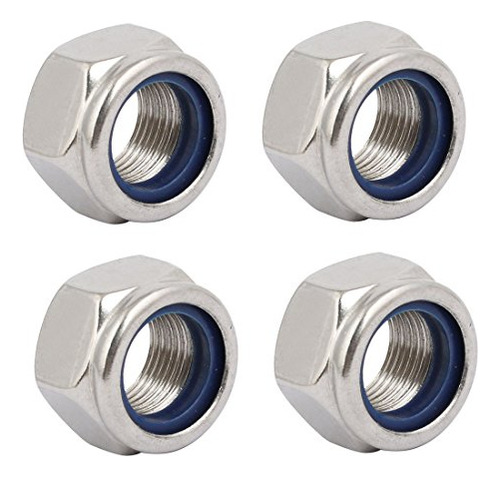 Tuerca Hexagonal Acero Inoxidable M18x1.5 - 4 Unit.