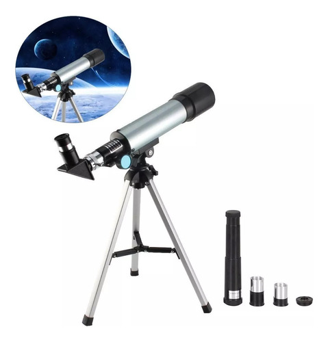 Telescopio Refractor Astronómico Zoom De 525x 90x 360mm