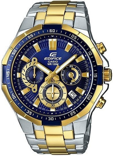 Reloj Casio Edifice Efr 554sg 2av - Nuevo Y Original 2024