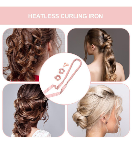 Rizadores De Pelo Sin Calor Diadema Para Rizos Sin Calor Jue