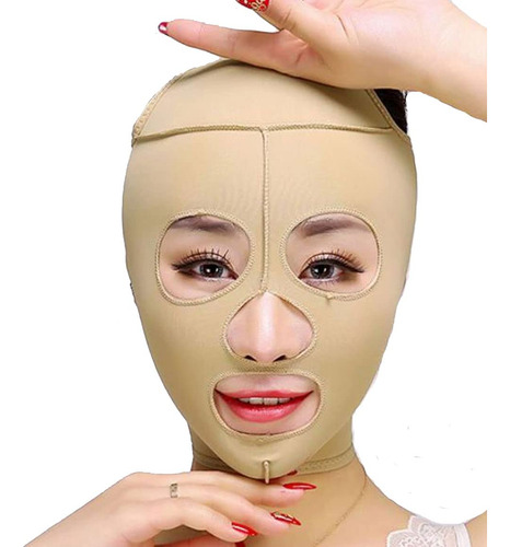 Faja Mentonera Facial Adelgazante, Antiarrugas, Vendaje