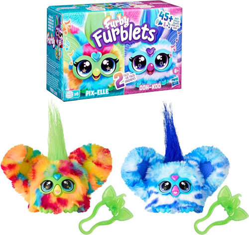 Furby Furblets Pack 2 Mini Furby Con 45 Sonidos 