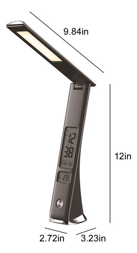 N New Reloj Electrónico Led De Escritorio, Plegable, Recarga