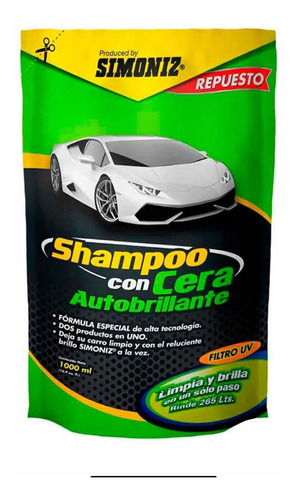 Shampoo Con Cera Autobrillante Simoniz