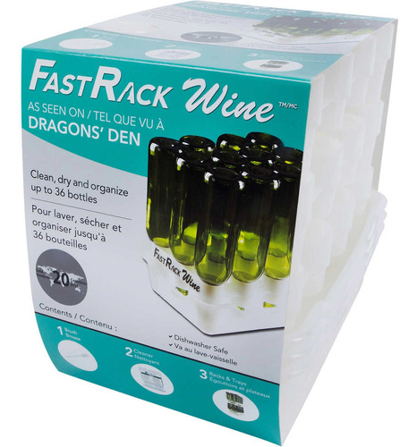 Fastferment Fastrack Bomber - Estante De Limpieza Y Secado D