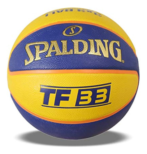 Spalding Unisex Adulto 83735z_6 Baloncesto, Amarillo, Azul,