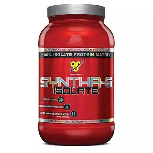 Syntha 6 Isolate 2 Lb Proteína Combinada S/ Grasas Ni Azucar Ideal Para Masa Muscular Recuperación Y Rendimiento