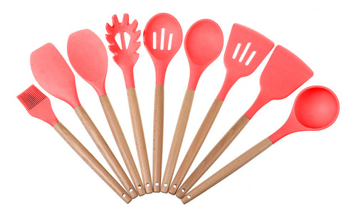 Set Utensilios De Cocina Silicona Herramientas Cocina Kuchen