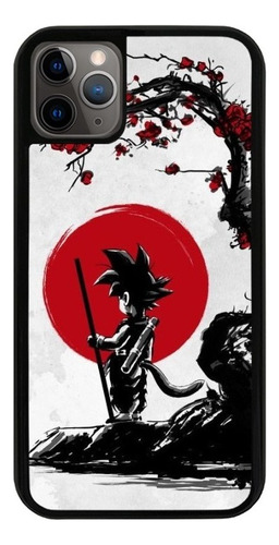 Funda Uso Rudo Tpu Para iPhone Dragon Ball Son Goku Moda 05