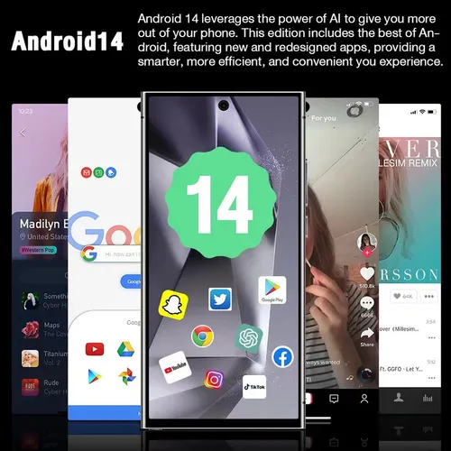 . S24ultra5g Carga Inalámbrica 7.3 Smartphone Android 16gb+1