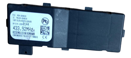 Modulo Central Alarme Gm Onix Prisma 14/16 - 43392mhz
