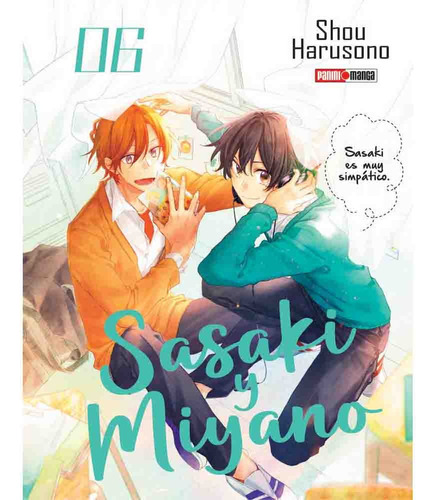 Sasaki Y Miyano 06, De Shou Harusono. Serie Sasaki To Miyano Editorial Panini Manga Argentina, Tapa Blanda, Edición 1 En Español, 2023