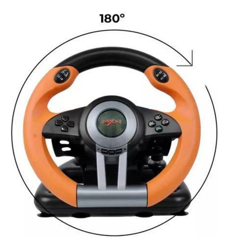 Volante Gamer Pxn V3pro Pc, Ps3, Ps4, X-series, Switch