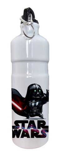 Botella De Agua Metalica Acero Inoxidable Star Wars Mini