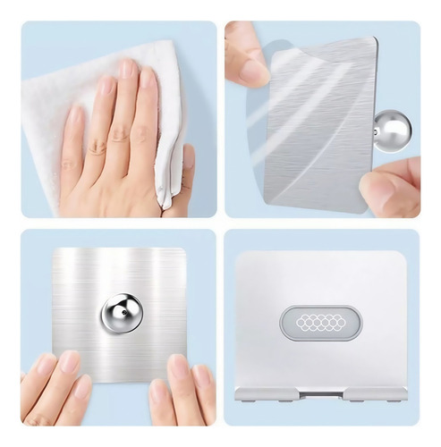 Soporte Ajustable Para Teléfono Celular De Montaje En Pared
