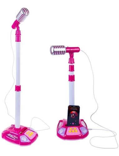 Microfono Conexion Mp3 Para Niñas Efectos De Voz