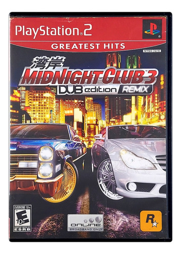 Midnight Club 3 Dub Edition Remix Original Playstation 2 Ps2