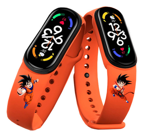 Correa Compatible Con Xiaomi Mi Band 7 Dragon Ball Goku