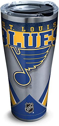 Nhl St Louis Acero Inoxidable De Hielo Azules Vaso Tér...