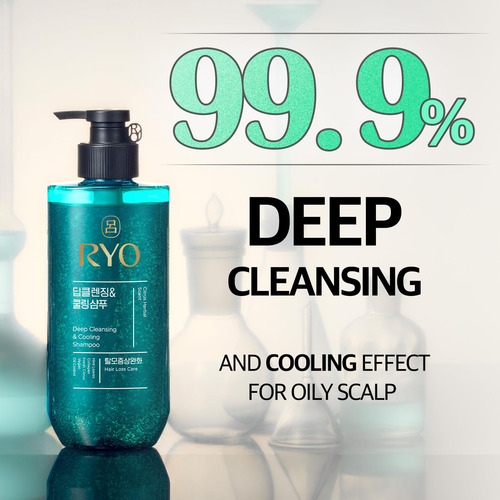 Shampoo Ryo Scalp Deep Cleansing Com Ginseng Coreano E Cafeí
