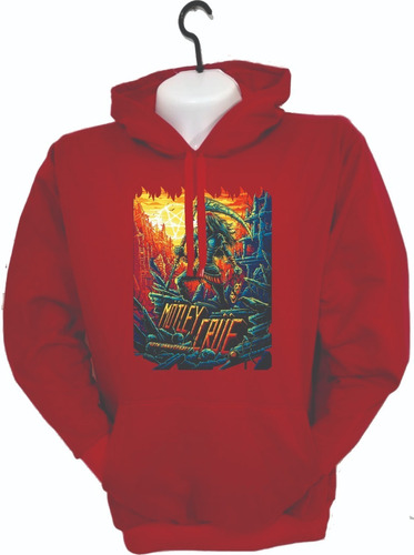 Buzos Hoodie Grupo Banda Motley Cure An1