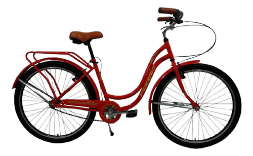 Bicicleta Urbana Fire Bird City Fairhaven 26 Rojo