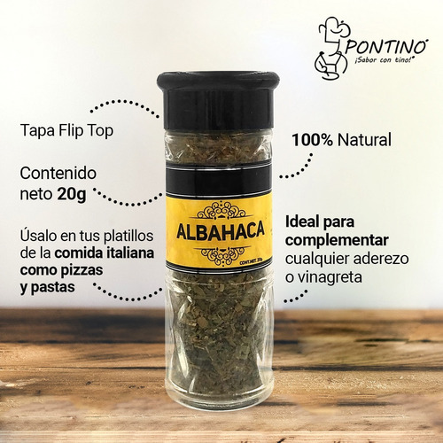 Pontino Albahaca, 20 G