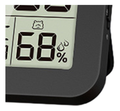 Relojes A Prueba De Agua Relojes De Cocina Termómetro Negro