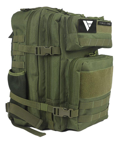 Mochila Force One Shield 45l Impermeável Army Green