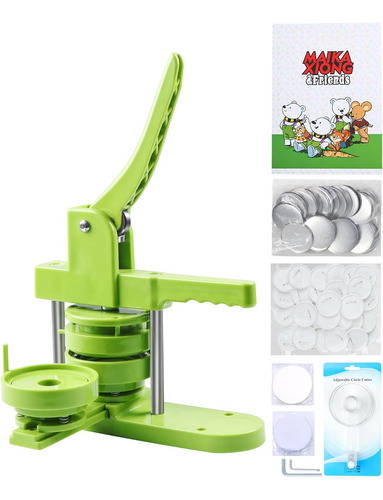 Button Maker Machine, 75mm(3 Inch) Diy Pin Button Maker P...
