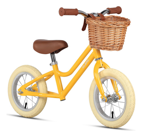 Glerc Marzo - Bicicleta De Equilibrio Retro Para Ninos De 12