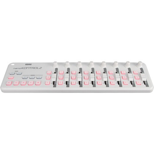 Korg Nanokontrol 2 Controlador Midi Usb Com 24 Botões Branco