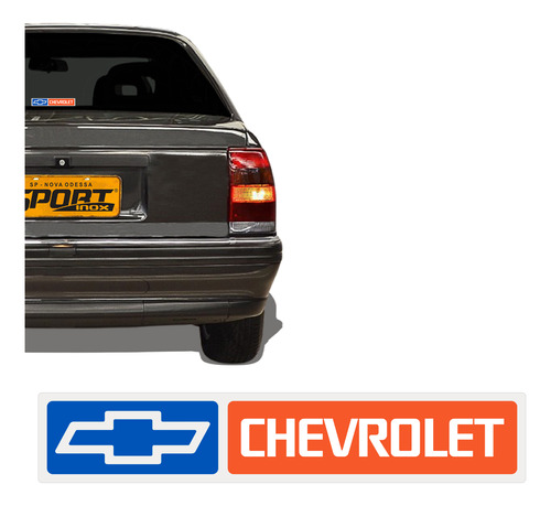 Emblema Interno Vidro Traseiro Chevrolet Gm Antigo- Genérico
