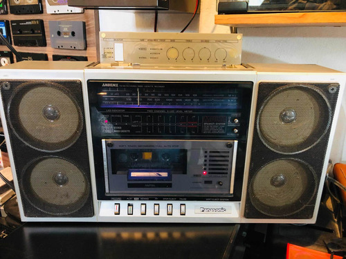 Grabadora Boombox Panasonic F35 Vintage