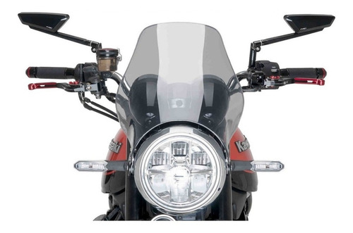 Imagen 2 de 9 de Parabrisas Universal Moto Honda Cargo Suzuki Italika Vento