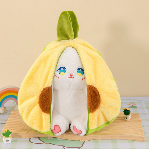 Juguete Transformador De Muñecas Pu Cuddly Toys, Suave Y Rev
