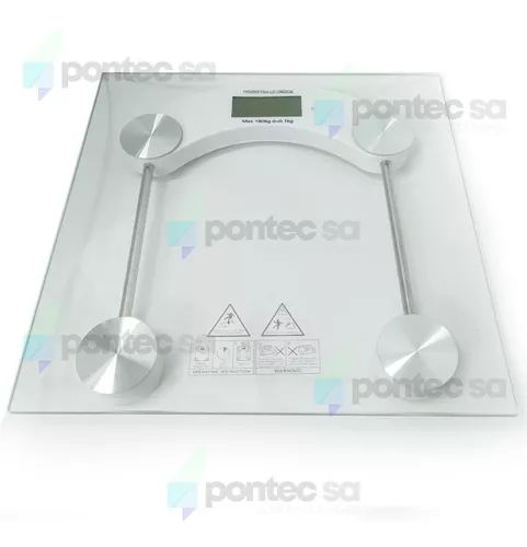 Balanza Pesa Personal Bascula Baño Vidrio Para Personas 180 Kg