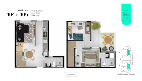 Imagem 25 de 30 de Apartamento Com 1 Dormitório À Venda, 25 M² Por R$ 183.900,00 - Cidade Industrial - Curitiba/pr - Ap0156