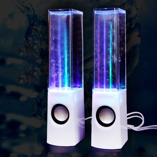 Parlantes Para Computador Pc Agua Rítmica 3d Bocina